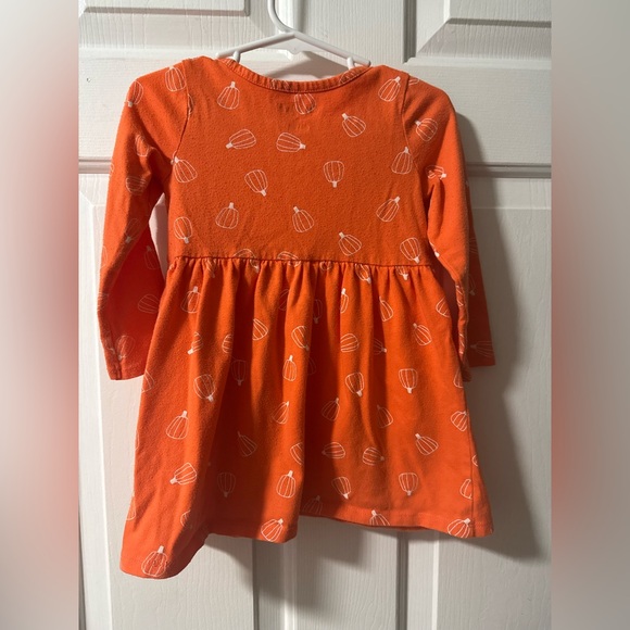 Cat & Jack PUMPKIN Dress / 3T - Picture 3 of 4